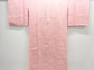 菊模様織り出し単衣長襦袢